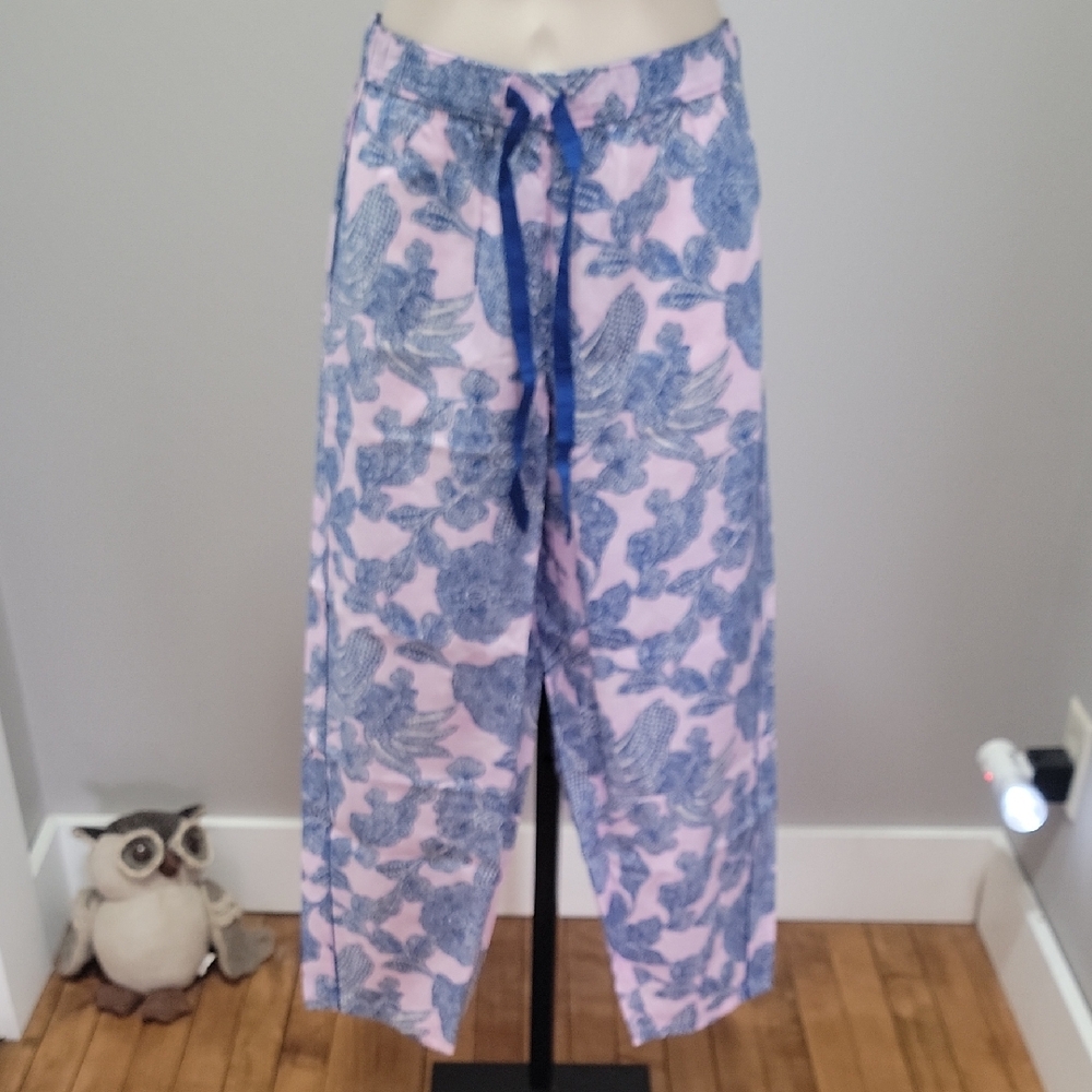 Victoria's Secret The Mayfair Crop Pajama Pants Floral Boho Print Sz S